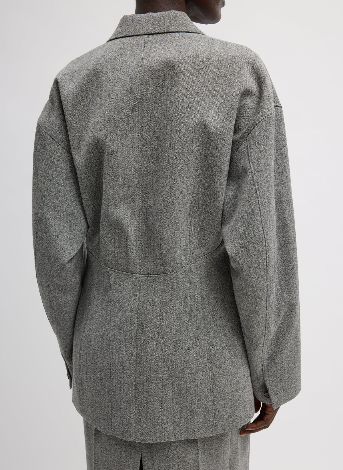 Structured Wool Sculpted Blazer | Tibi Customer Favorite