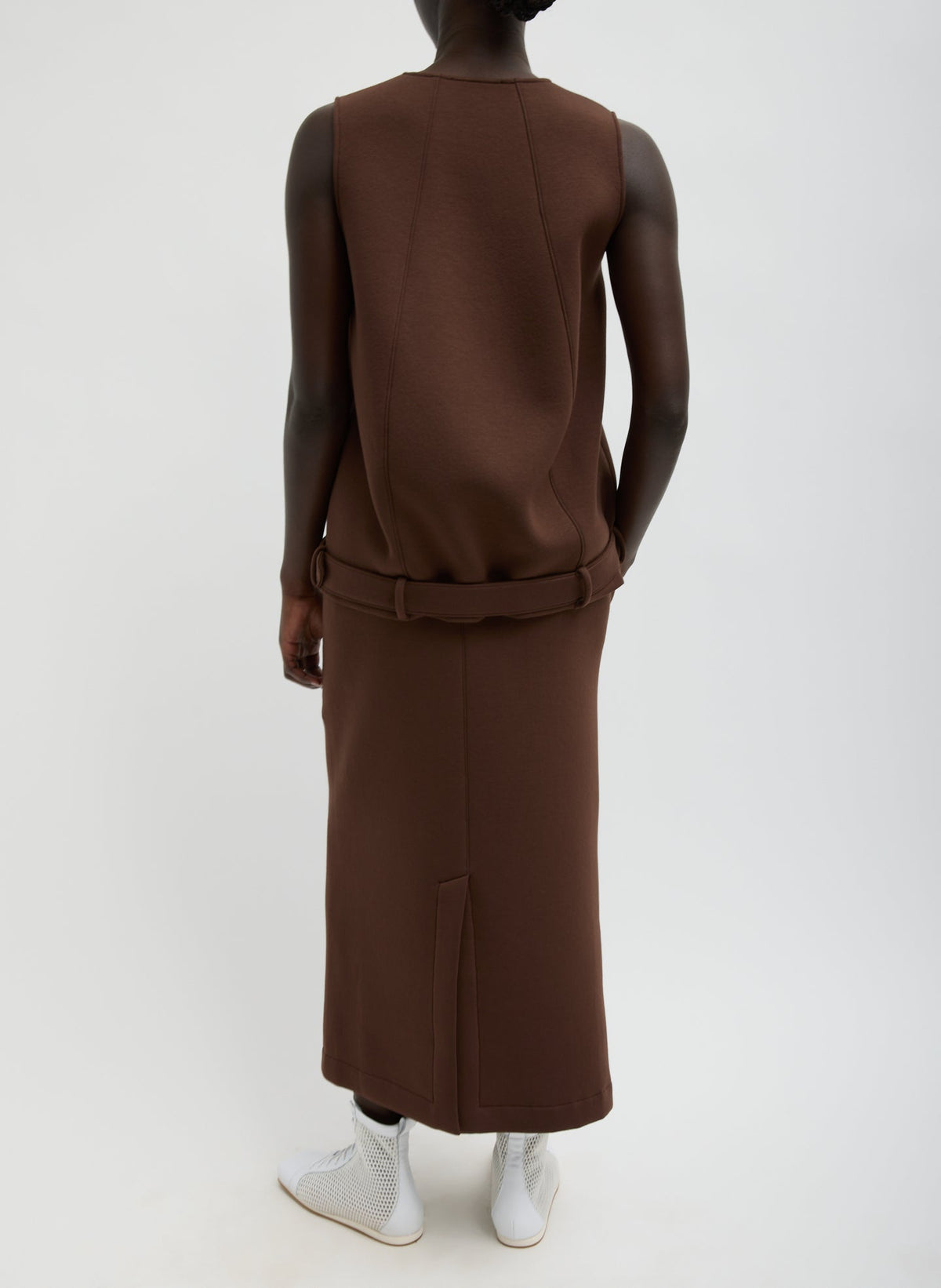 Bonded Viscose Maxi Wrap Skirt | Tibi Value