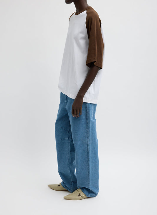 Denim Interlock Mica Jean | Tibi Exclusive