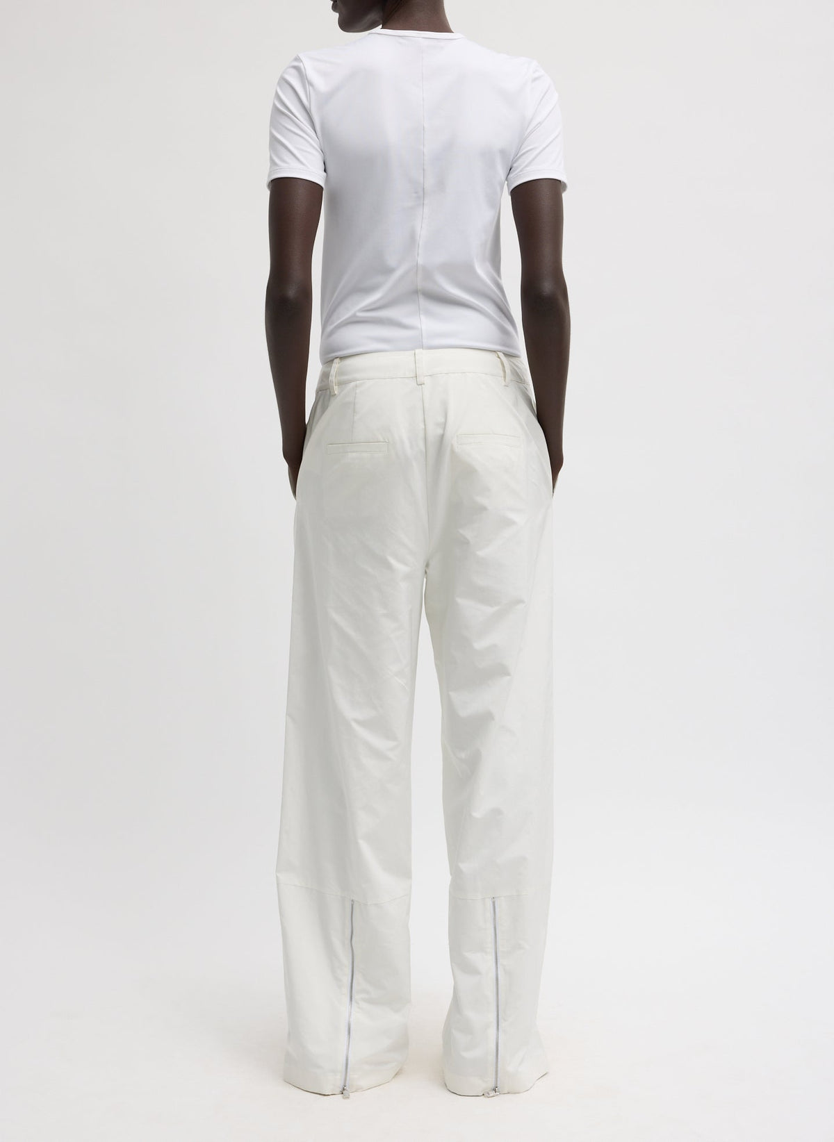 Nylon Zipper Trouser | Tibi Everyday