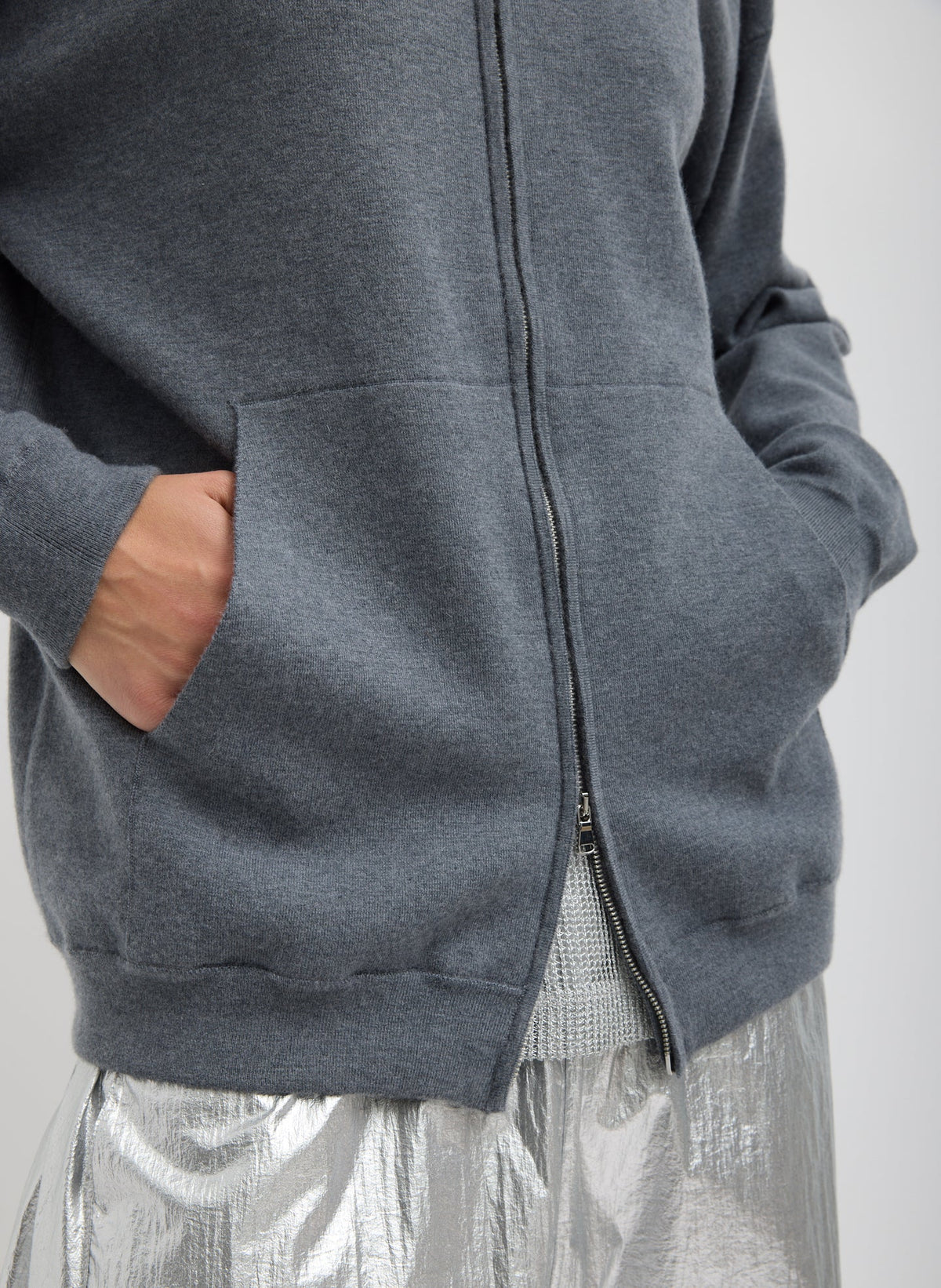 Double Faced Cashmere Hoodie | Tibi Featured