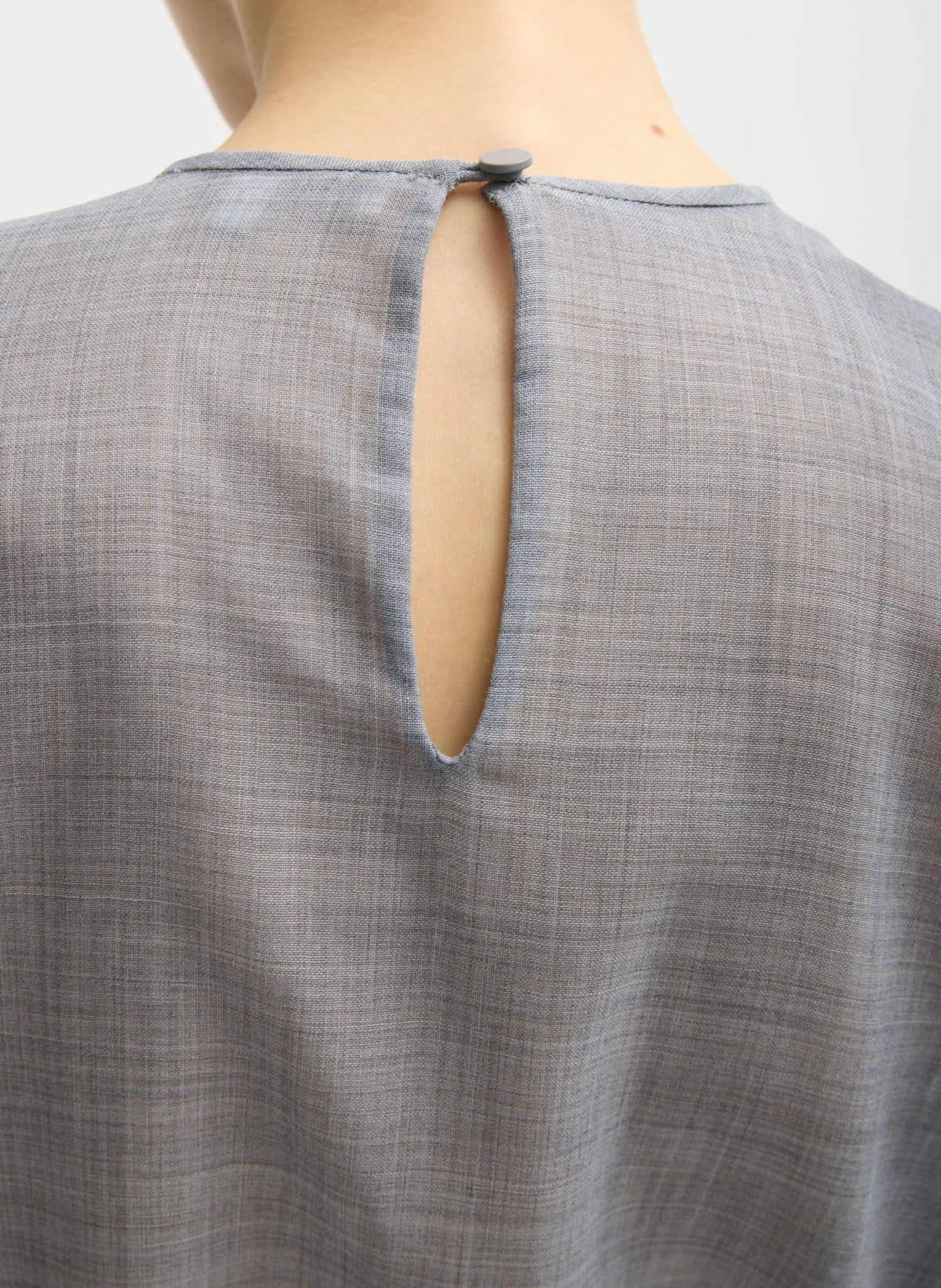 Sheer Wool Gauze Easy T-Shirt | Tibi Everyday