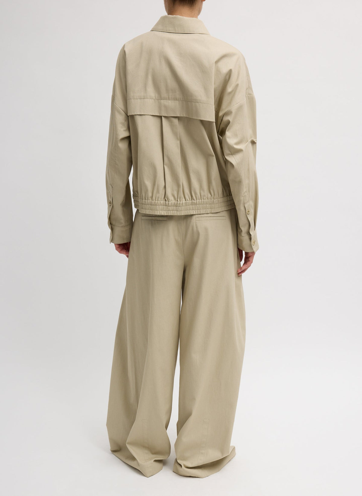 Luxe Spring Twill Bomber | Tibi Quality