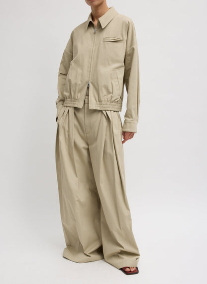 Luxe Spring Twill Bomber | Tibi Quality