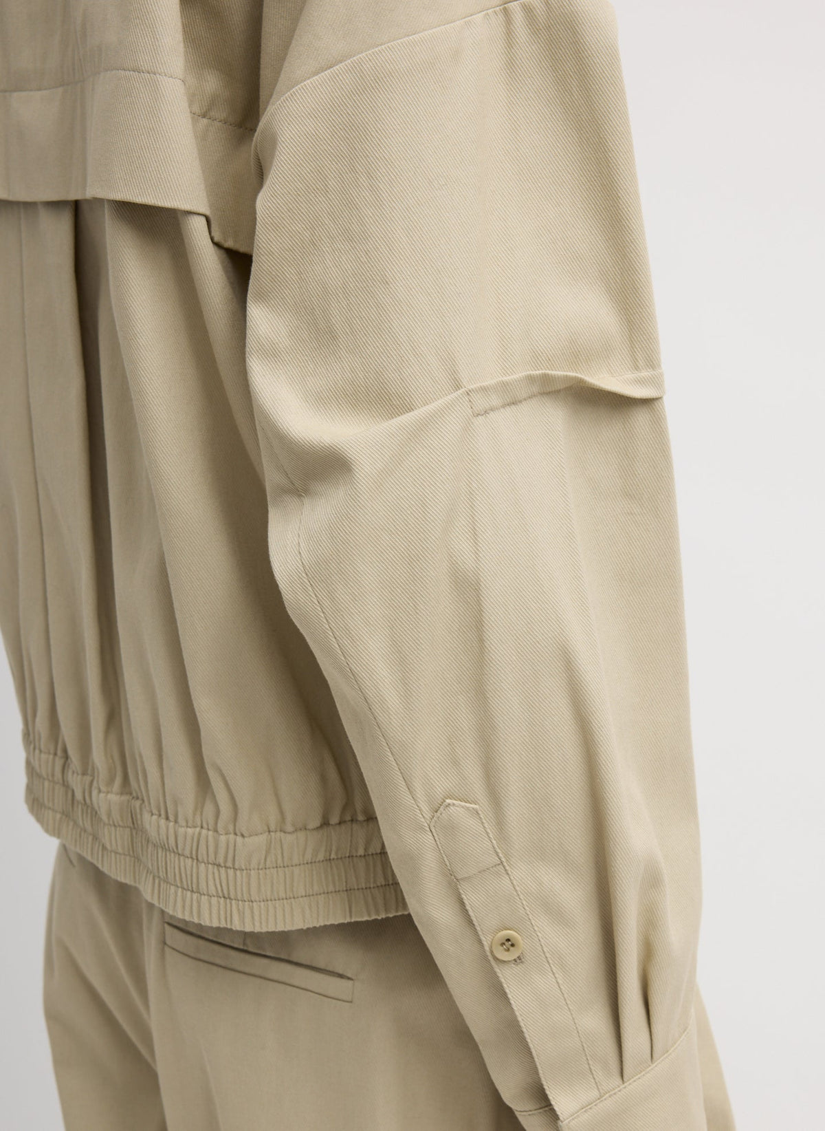 Luxe Spring Twill Bomber | Tibi Quality