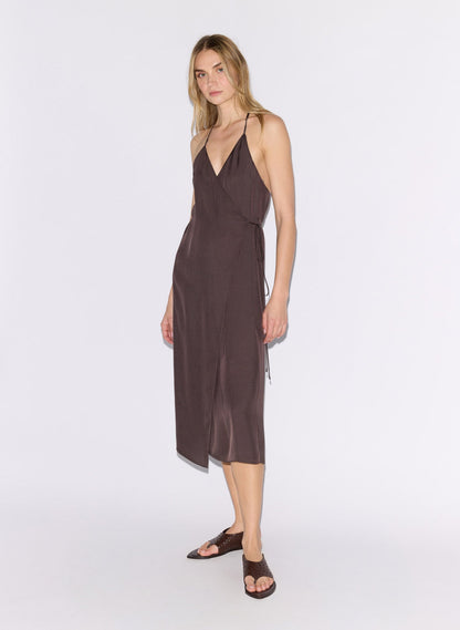 Summer Slip Wrap Dress | Tibi Trending