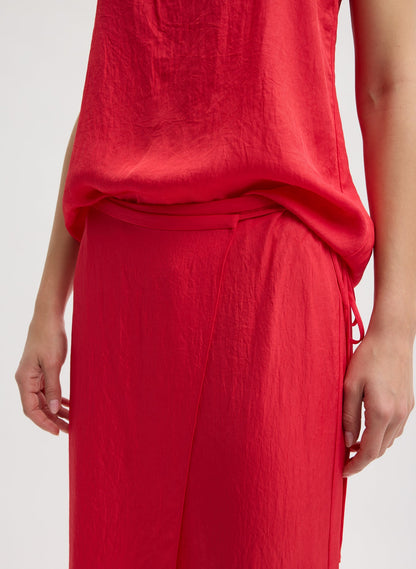 Summer Slip Wrap Skirt | Tibi Signature