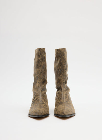 Distressed Leo Boot | Tibi Trending