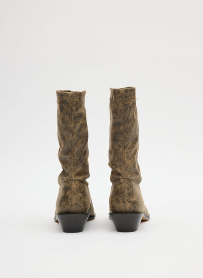 Distressed Leo Boot | Tibi Trending