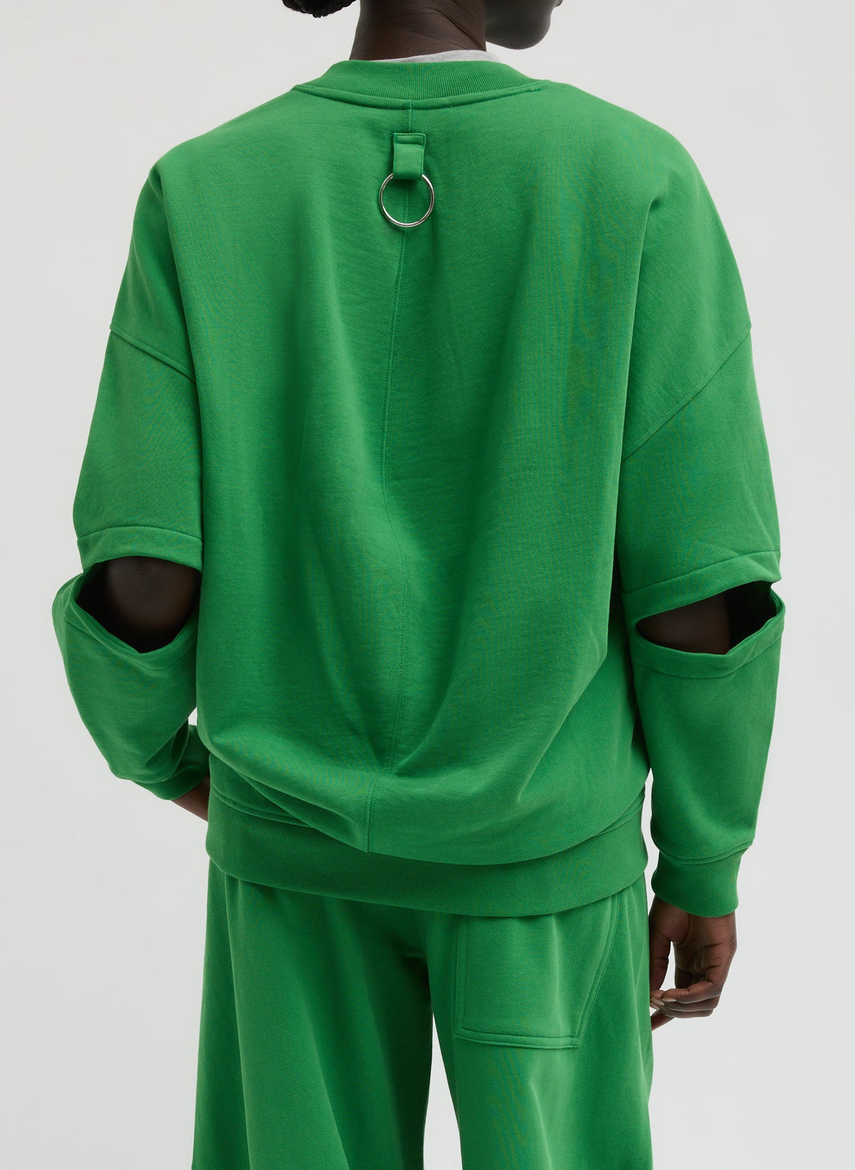 Cocoon Crewneck Sweatshirt | Tibi Essential