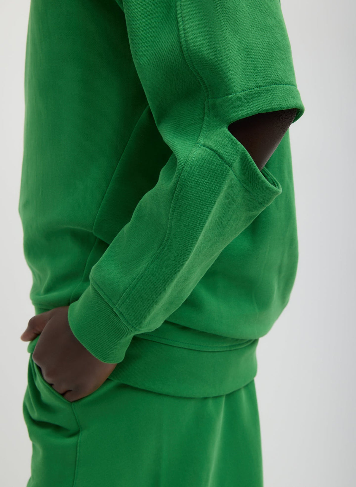 Cocoon Crewneck Sweatshirt | Tibi Essential