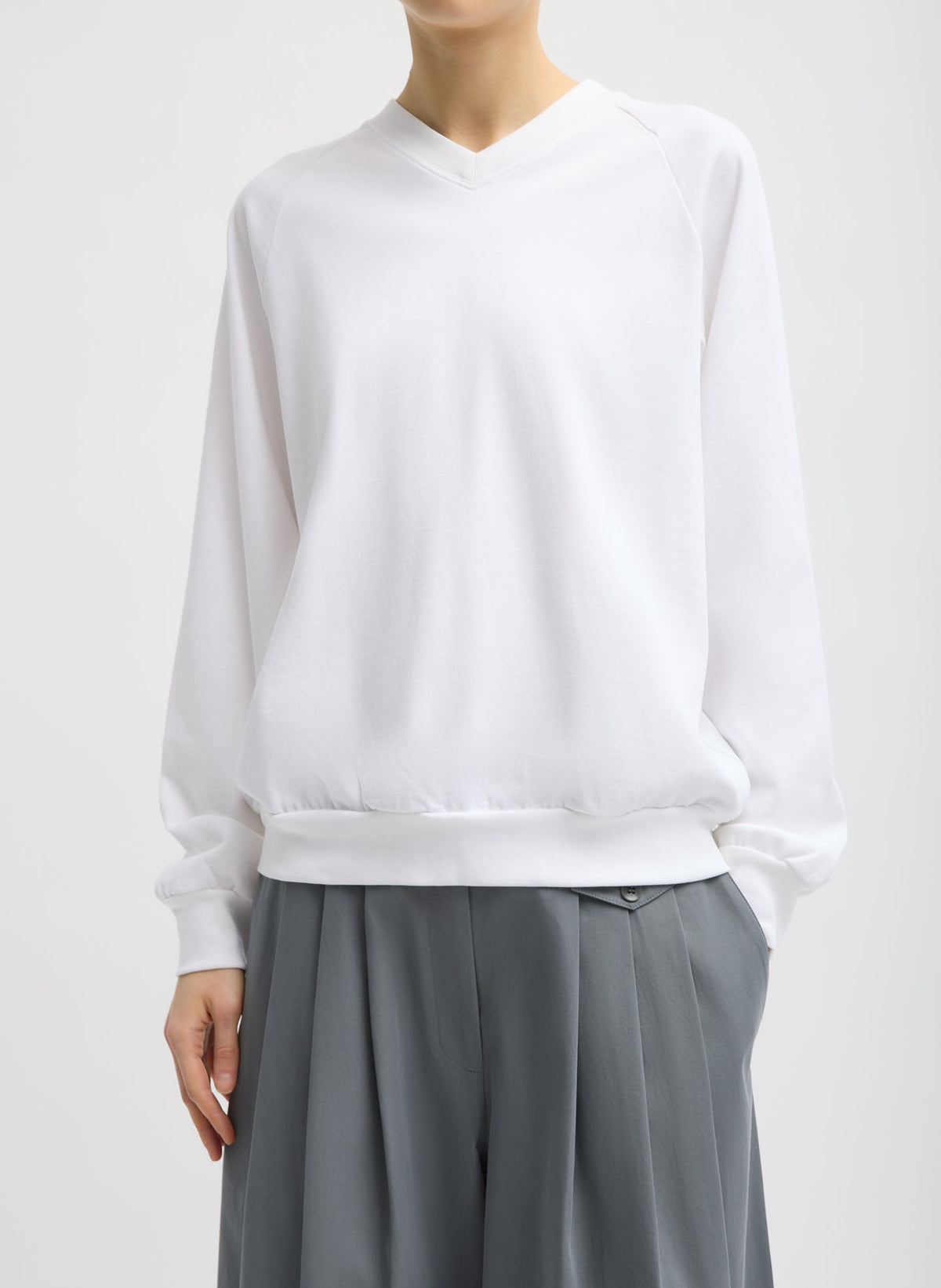 Perfect T-Shirt Vintage Sweatshirt | Tibi Premium