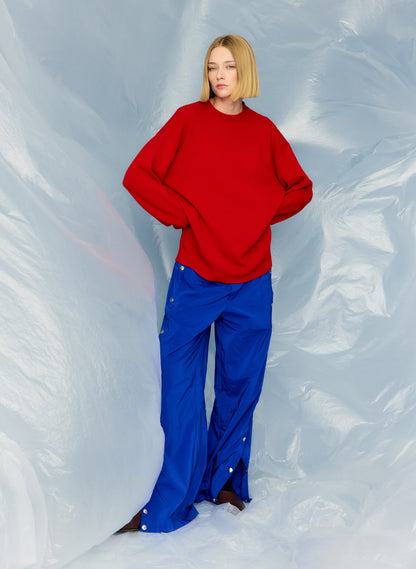 Nylon Snap Pull On Jogger | Tibi New