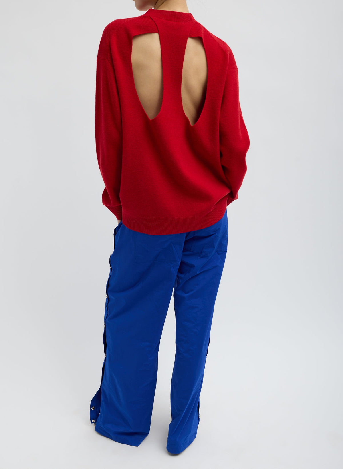 Nylon Snap Pull On Jogger | Tibi New
