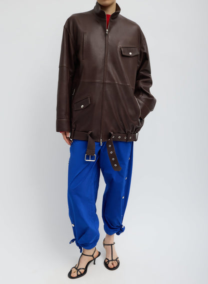 Nylon Snap Pull On Jogger | Tibi New