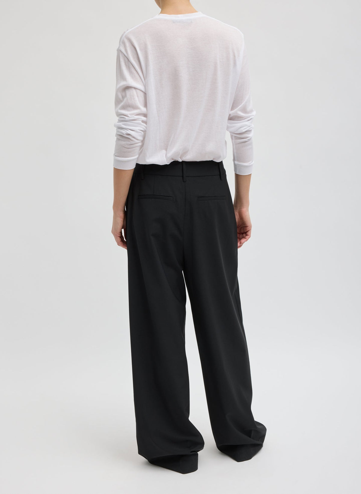 Tropical Wool Stella Pant | Tibi Popular