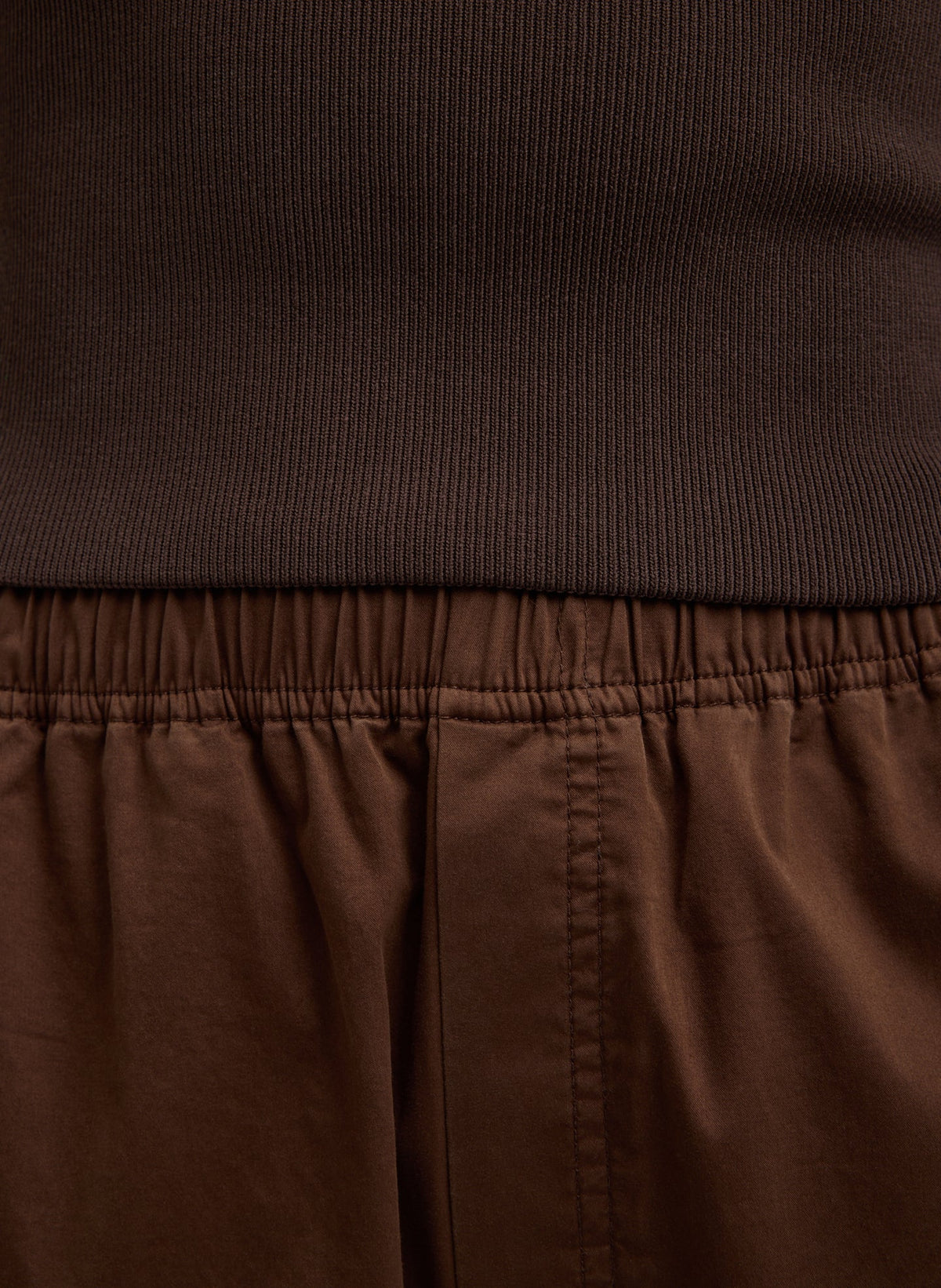 Garment Dyed Silky Cotton Winslow Pull On Pant | Tibi Latest