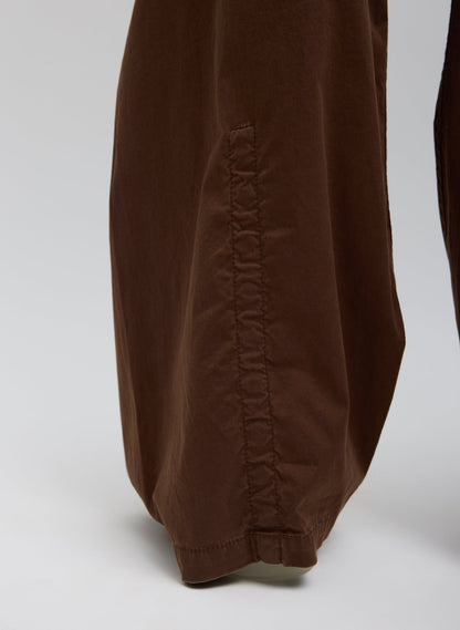 Garment Dyed Silky Cotton Winslow Pull On Pant | Tibi Latest