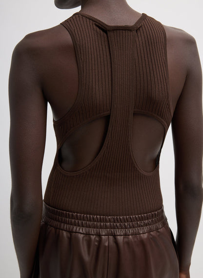 Ribbed Sweater Cut Out Tank | Tibi Smart Buy