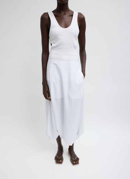 Ribbed Racerback Tank | Tibi Great Value