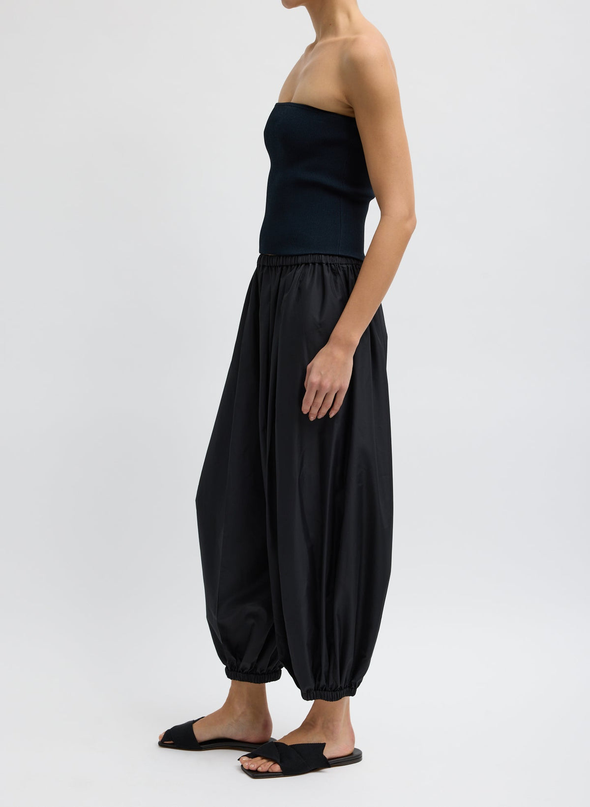 Summer Nylon Zeppelin Pant | Tibi Essential