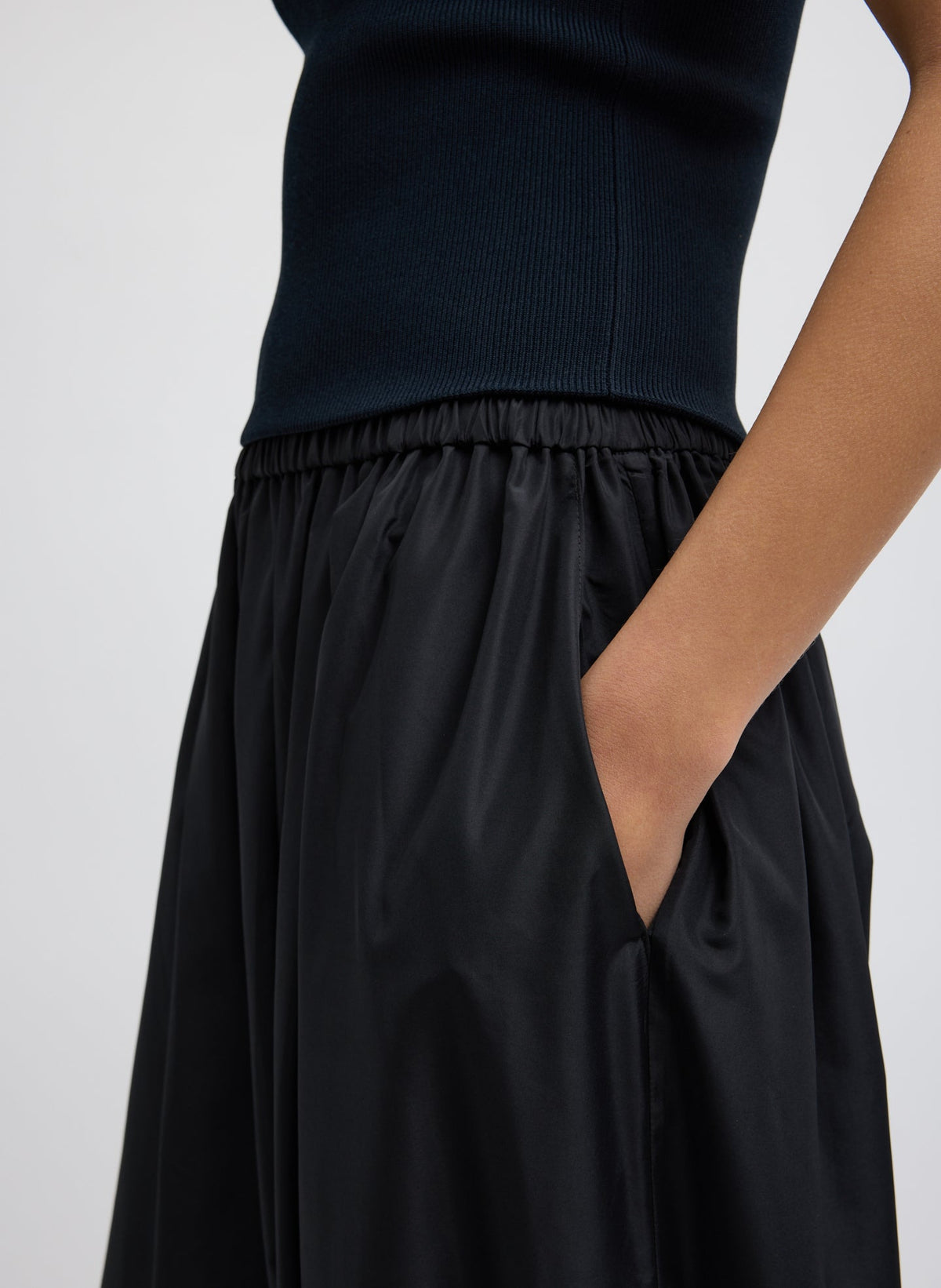 Summer Nylon Zeppelin Pant | Tibi Essential