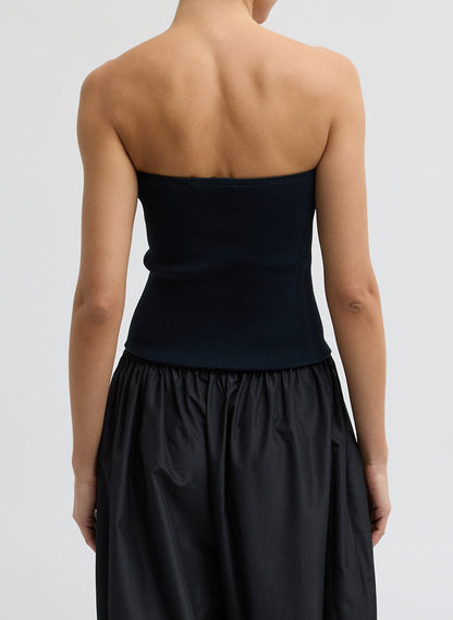 Ribbed Sweater Tube Top | Tibi Top Pick
