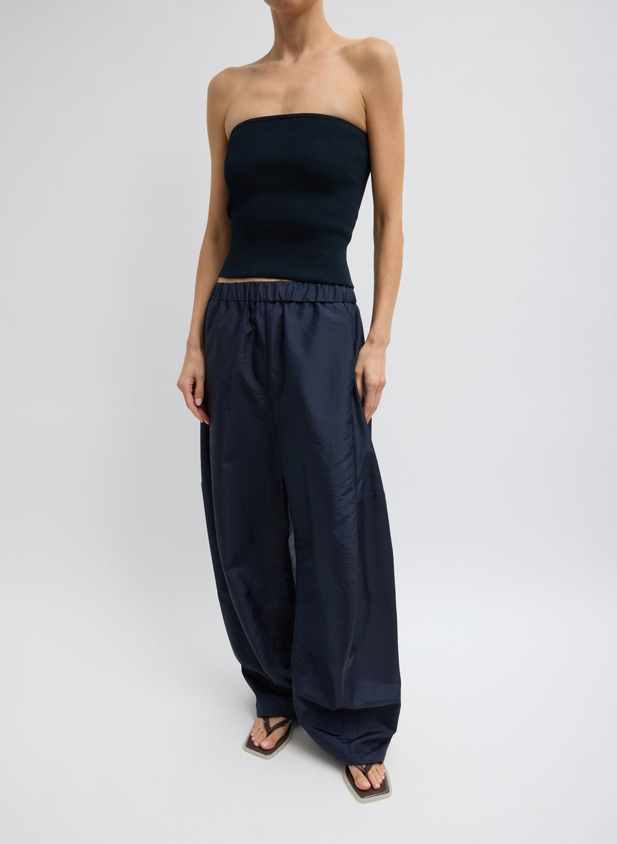 Ribbed Sweater Tube Top | Tibi Top Pick