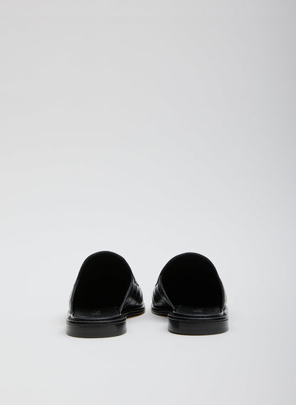 Herbert Slide Crocodile Embossed | Tibi Latest