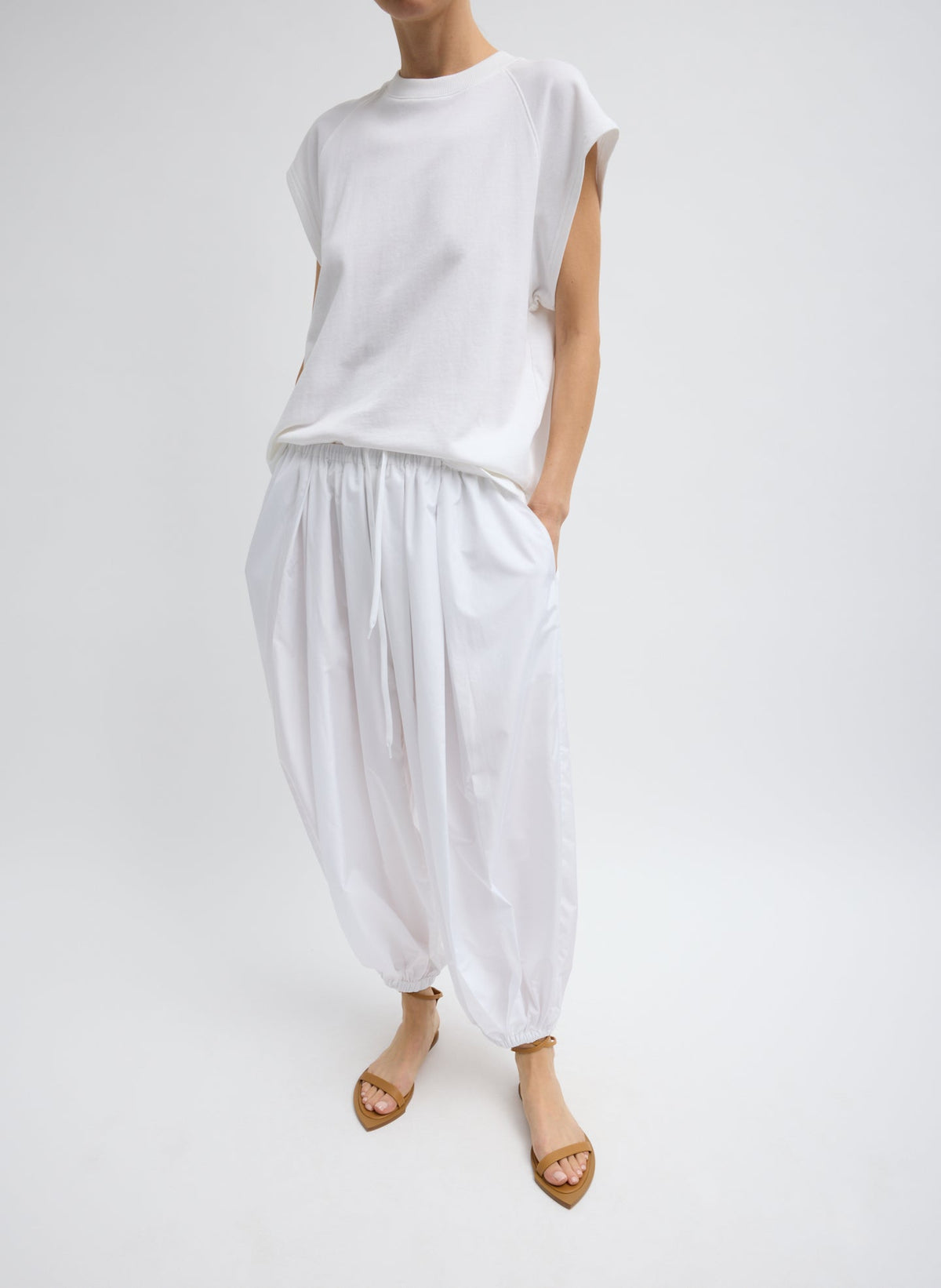 Summer Nylon Zeppelin Pant | Tibi Recommended