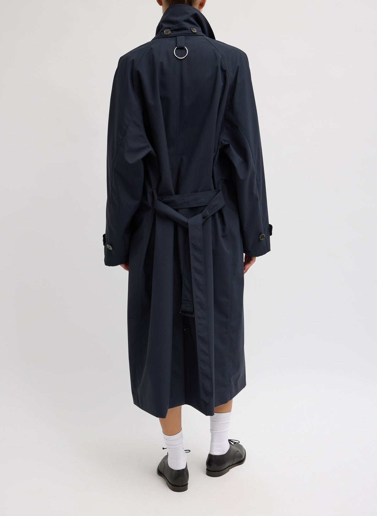 Double Collar Frank Trench | Tibi Signature