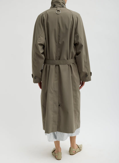 Double Collar Frank Trench | Tibi Best Seller