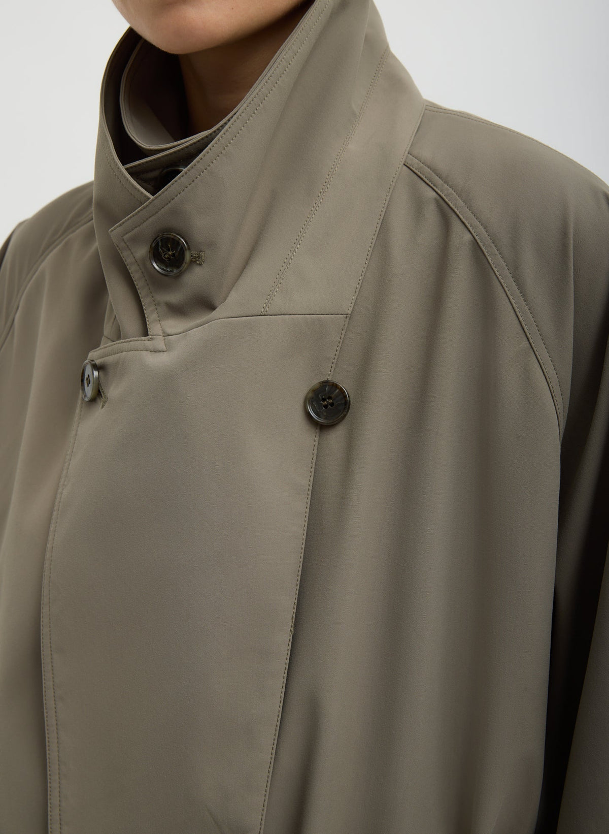 Double Collar Frank Trench | Tibi Best Seller