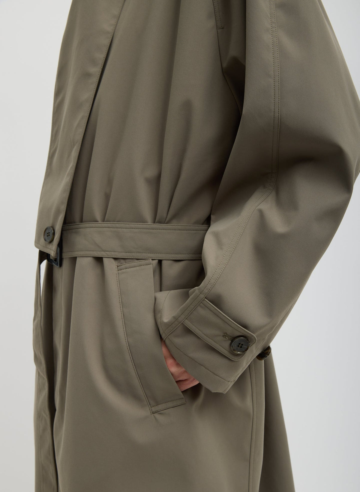 Double Collar Frank Trench | Tibi Best Seller