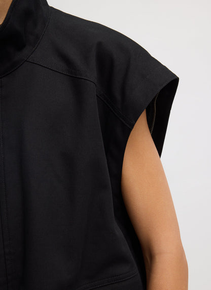 Patchwork Twill Slicker Jacket | Tibi Deals