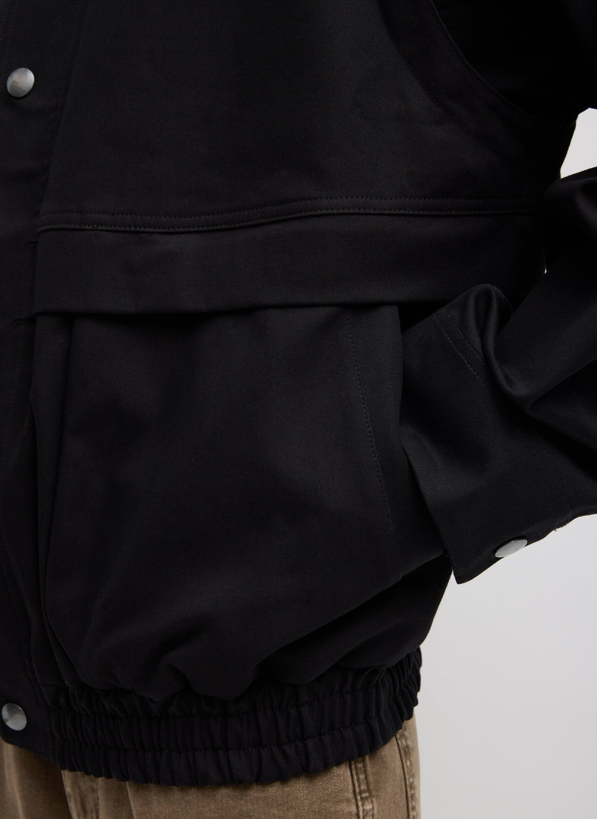 Patchwork Twill Slicker Jacket | Tibi Deals
