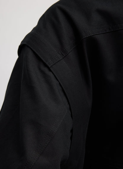 Patchwork Twill Slicker Jacket | Tibi Deals