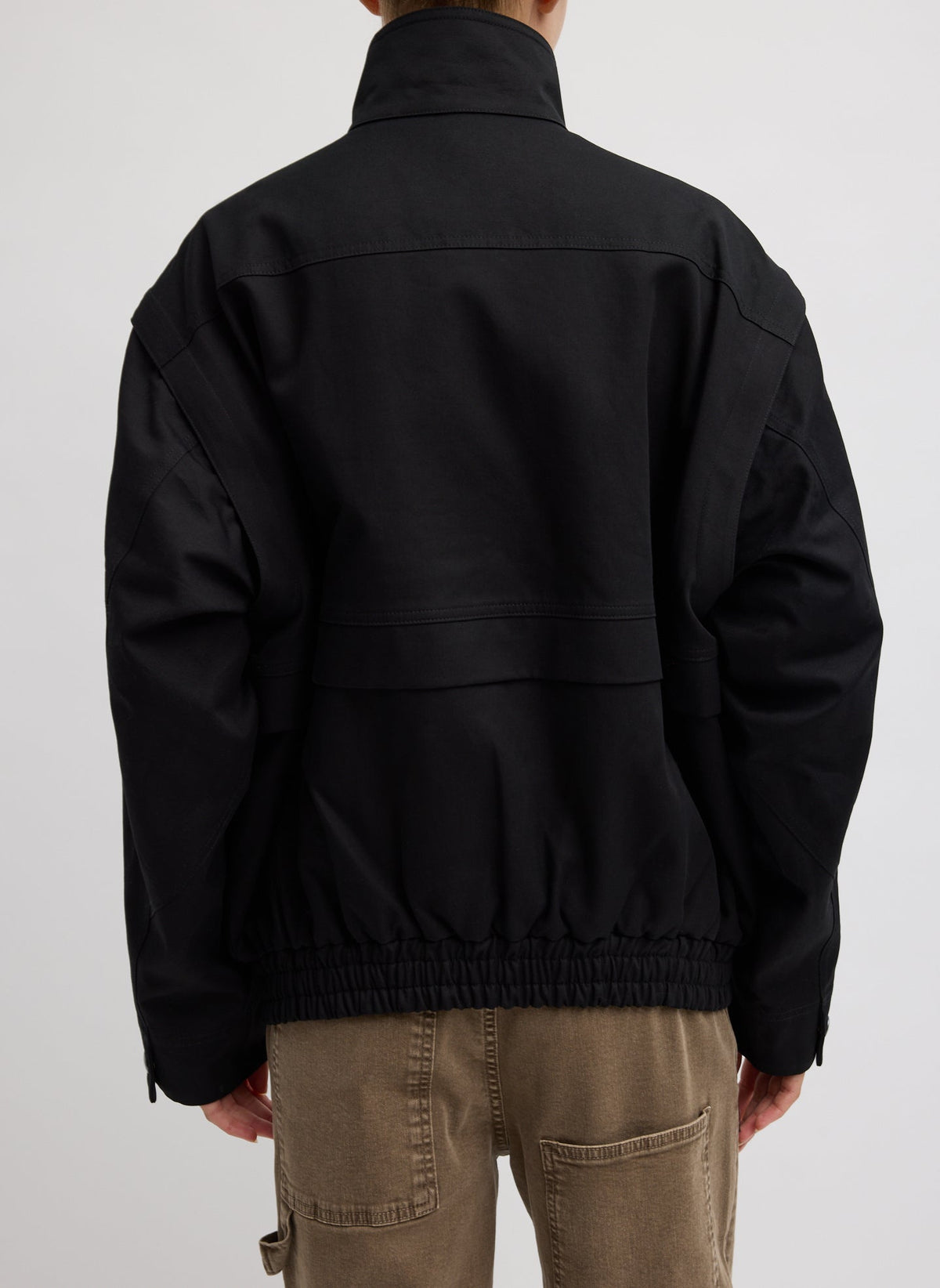 Patchwork Twill Slicker Jacket | Tibi Deals