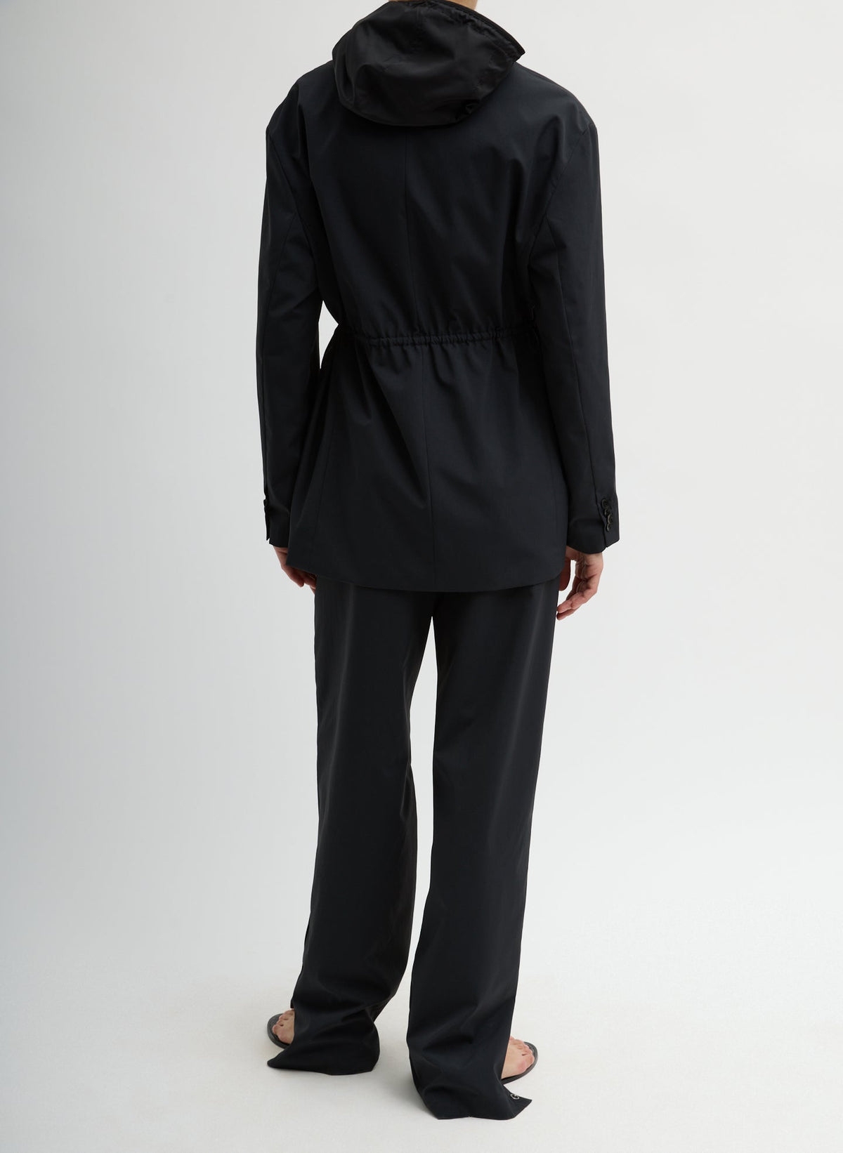 Tech Suiting Anorak Blazer With Zip Off Vest | Tibi Top Pick