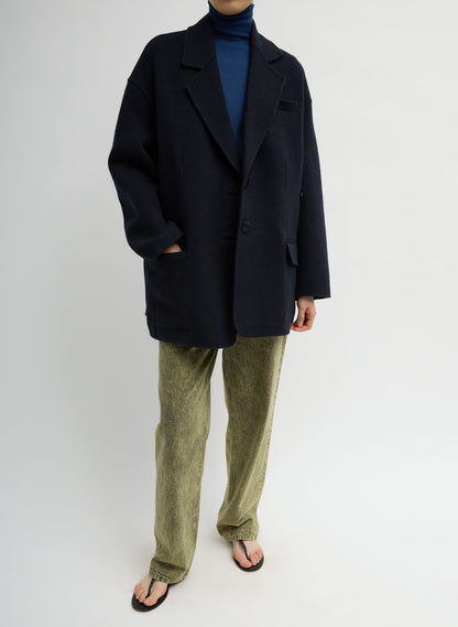 Luxe Double Faced Wool Angora Liam Blazer | Tibi Best Price