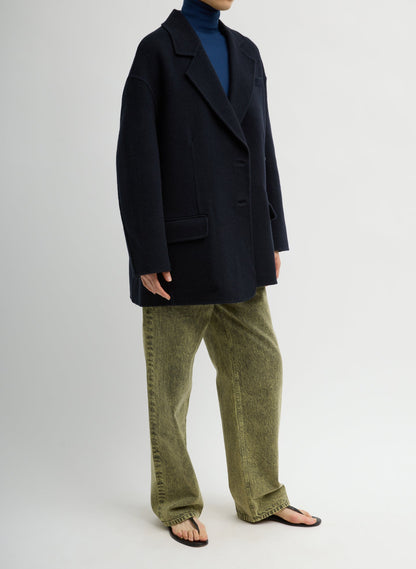 Luxe Double Faced Wool Angora Liam Blazer | Tibi Best Price