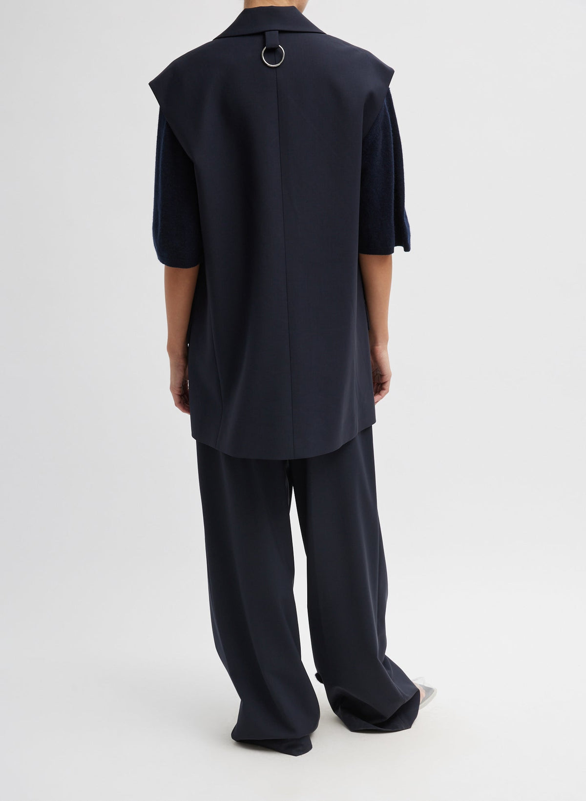Tropical Wool Liam Vest | Tibi Signature