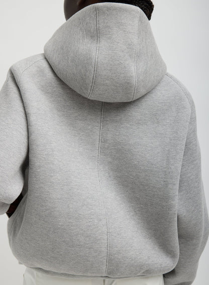 Compact Tech French Terry Zip Up Hoodie | Tibi Deals