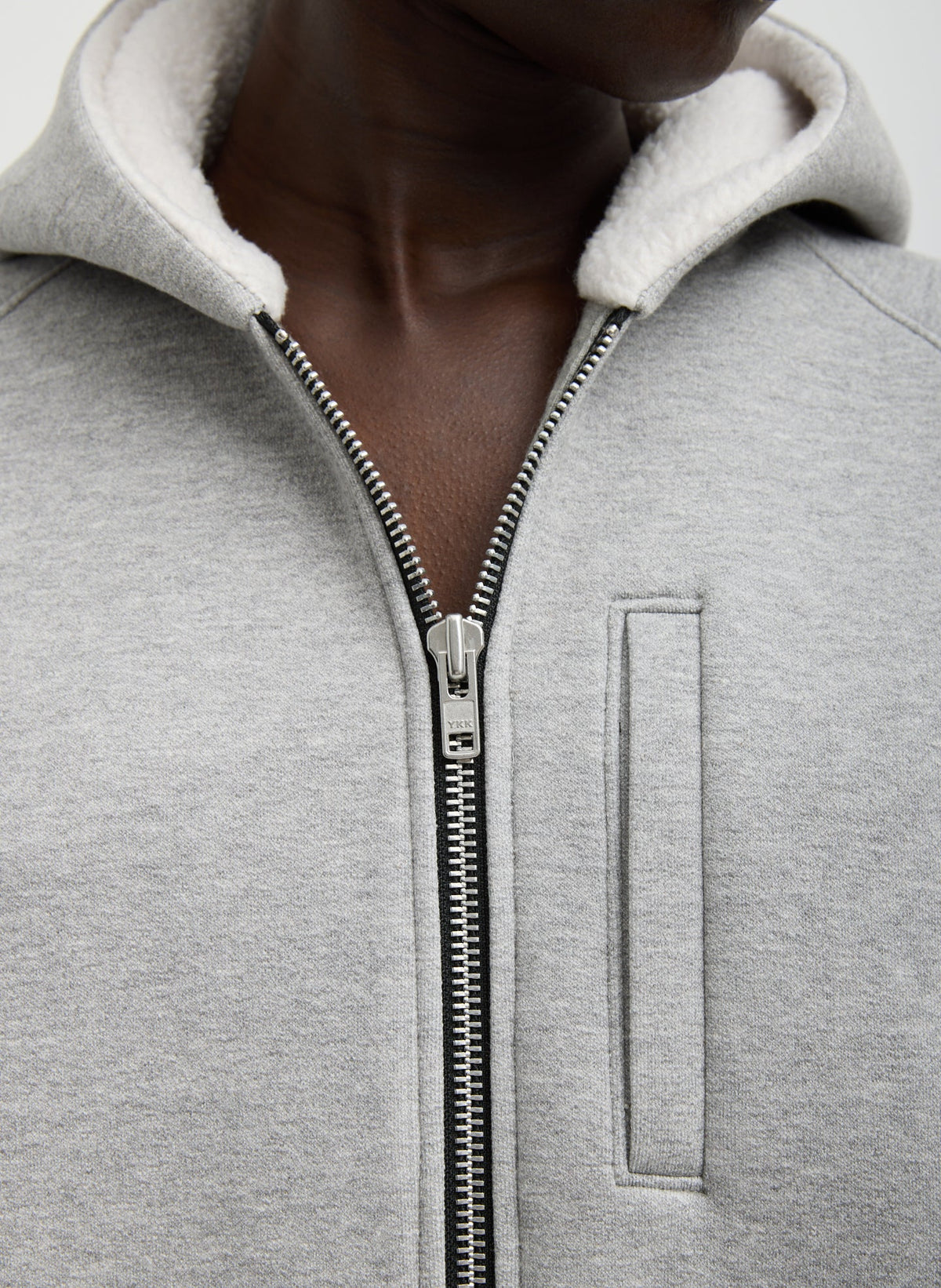 Compact Tech French Terry Zip Up Hoodie | Tibi Deals