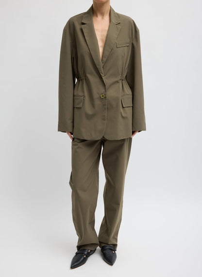 Tech Suiting Anorak Blazer With Zip Off Vest | Tibi Discount