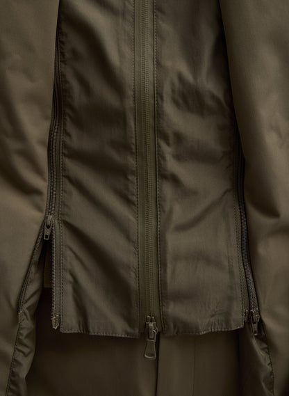 Tech Suiting Anorak Blazer With Zip Off Vest | Tibi Discount