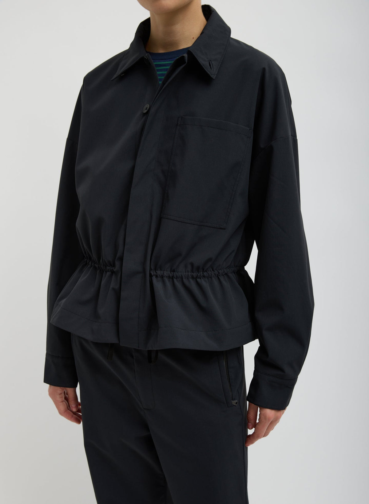 Tech Suiting Anorak Bomber | Tibi Sale