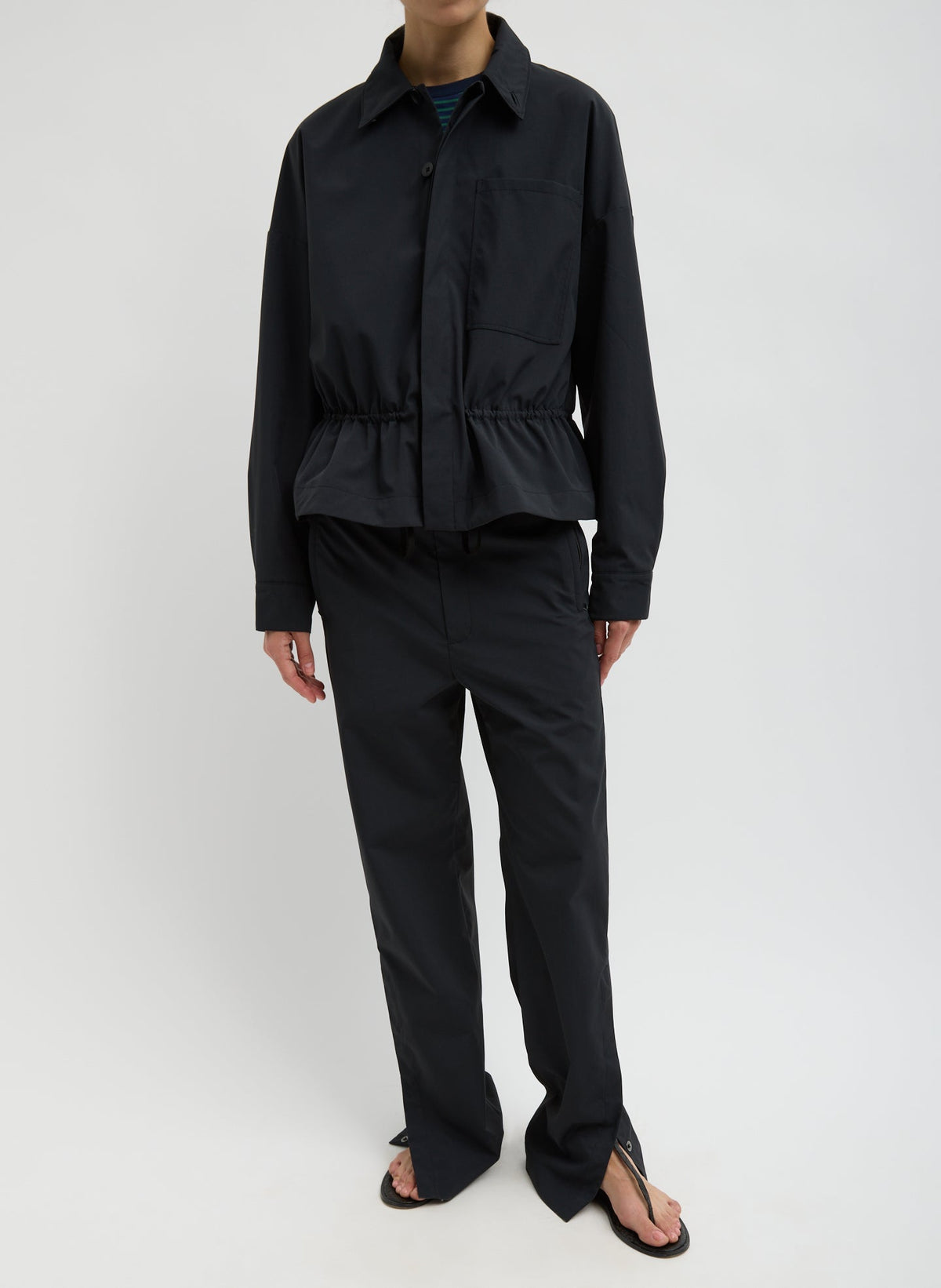 Tech Suiting Anorak Bomber | Tibi Sale