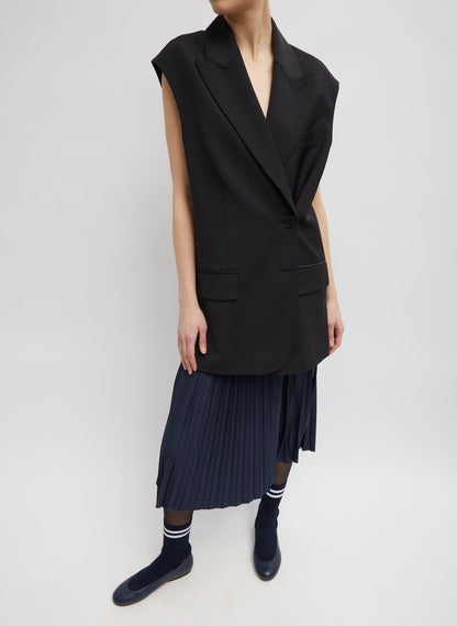 Tropical Wool Liam Vest | Tibi Customer Favorite
