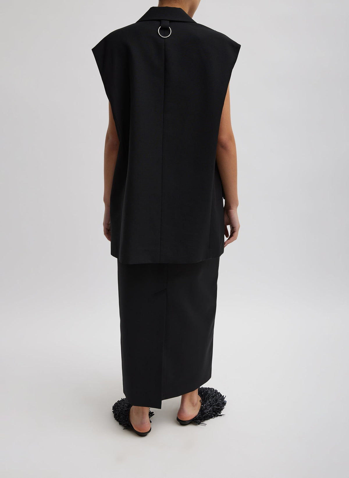 Tropical Wool Liam Vest | Tibi Customer Favorite